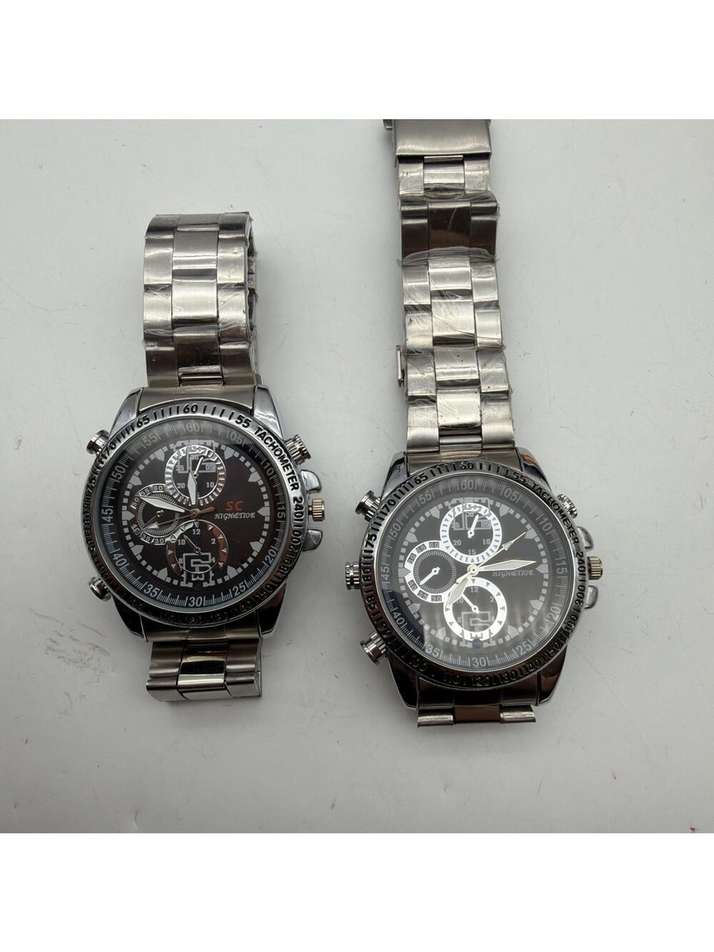 2x SC High & Tide Watch Tachometer In Good Condition New Battery -Read